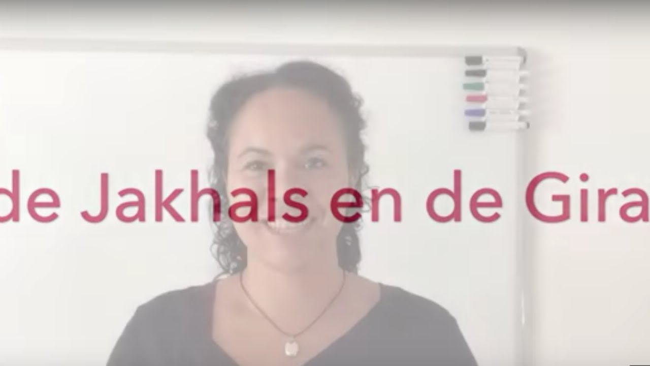 de Giraf en de Jakhals