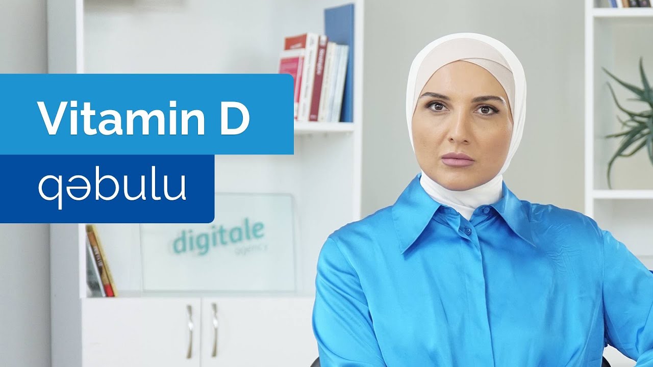 Vitamin D qəbulu #ArtıqGüvəndəsiniz #VitaminD
