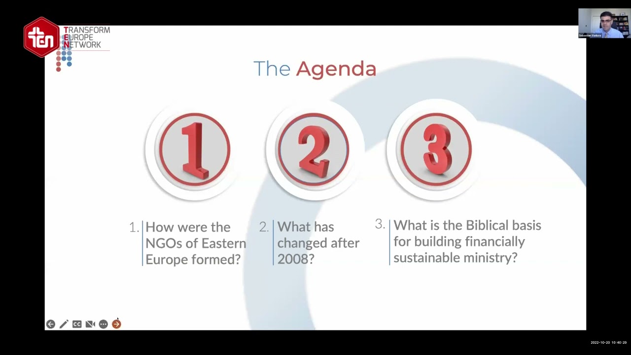 Building Financially Sustainable Ministry TEN Webinar