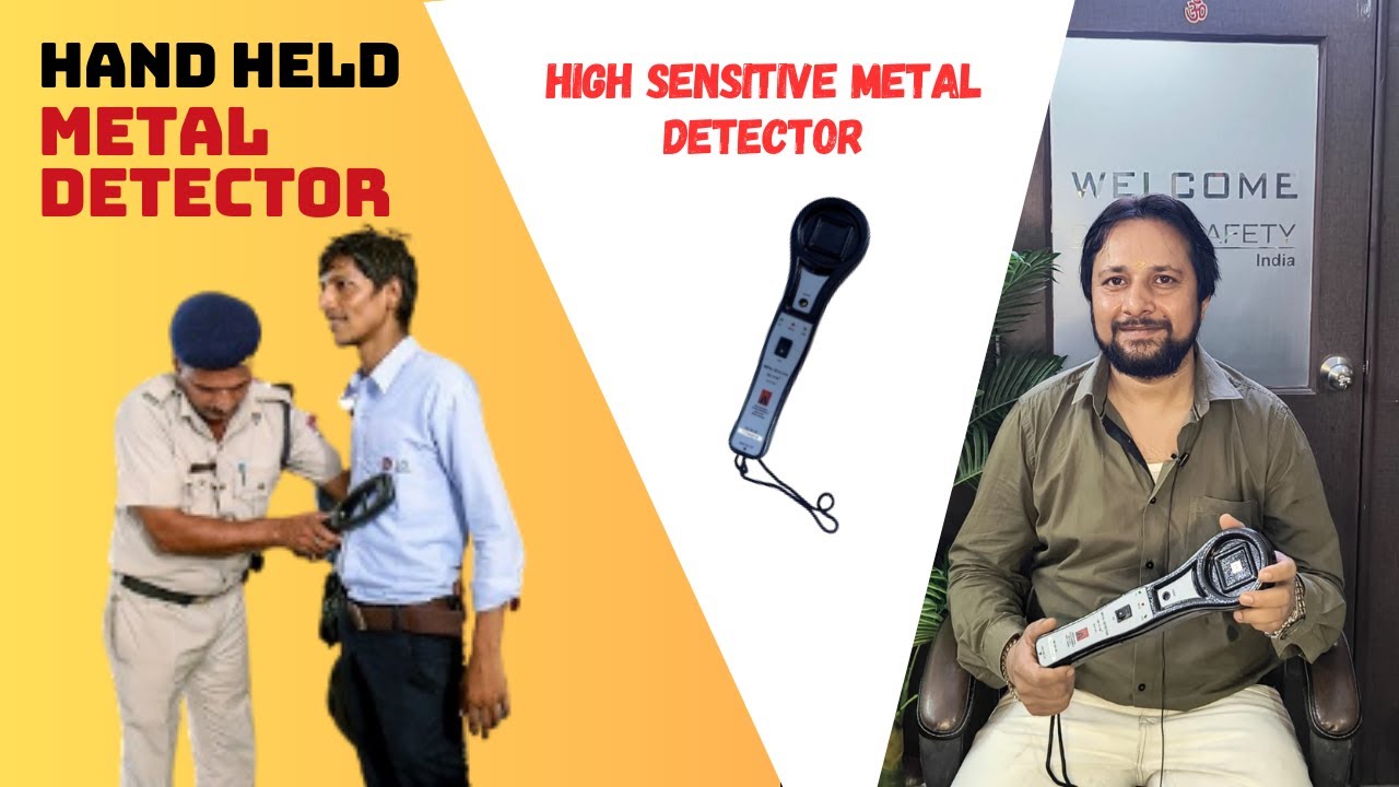 High Sensitive Hand Held Metal Detector Use  Army , police  | Demo Video Detects smallest objects