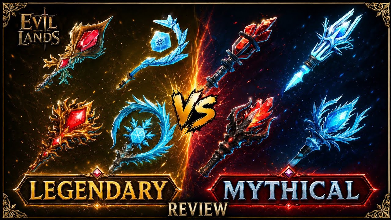 Evil Lands | I Unleashed A Mythical Mage In Evil Lands!
