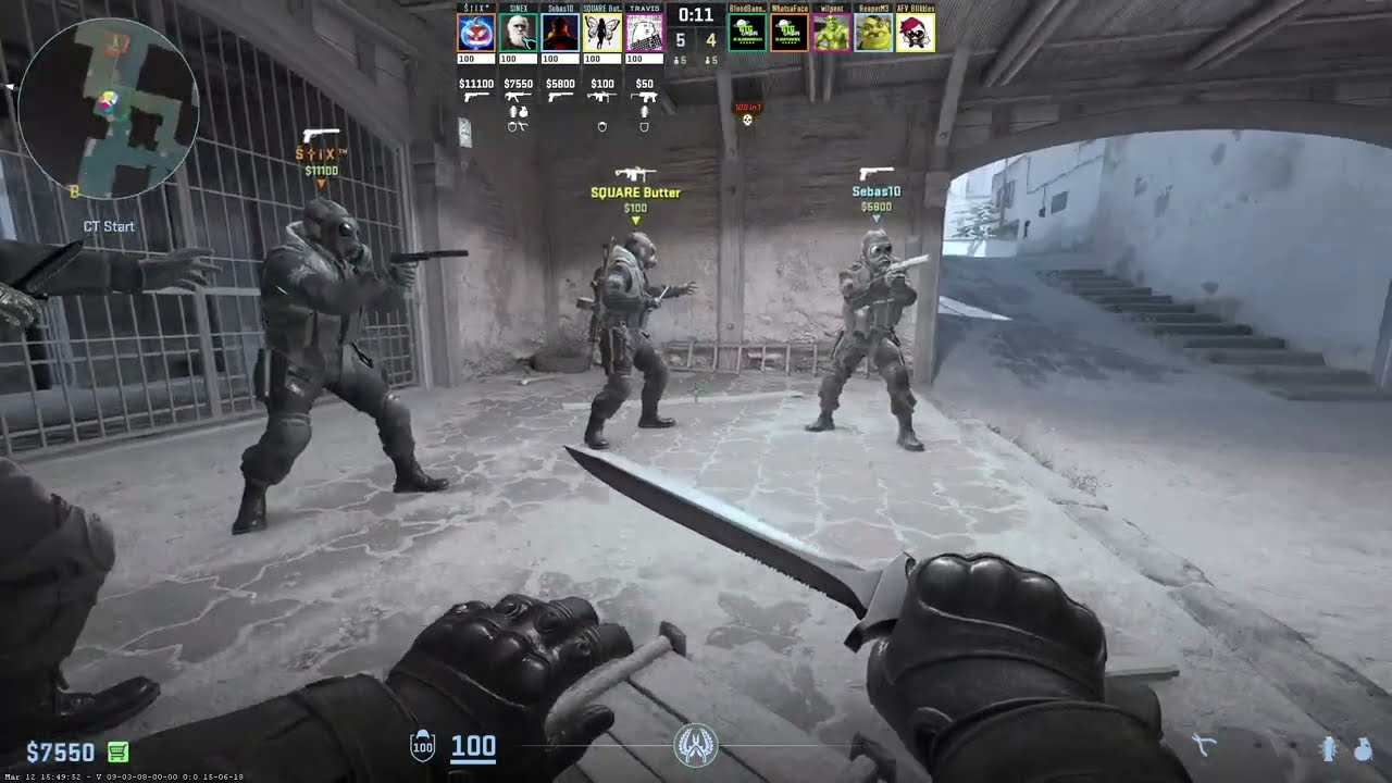 Counter Strike 2 Dust 2 Loss