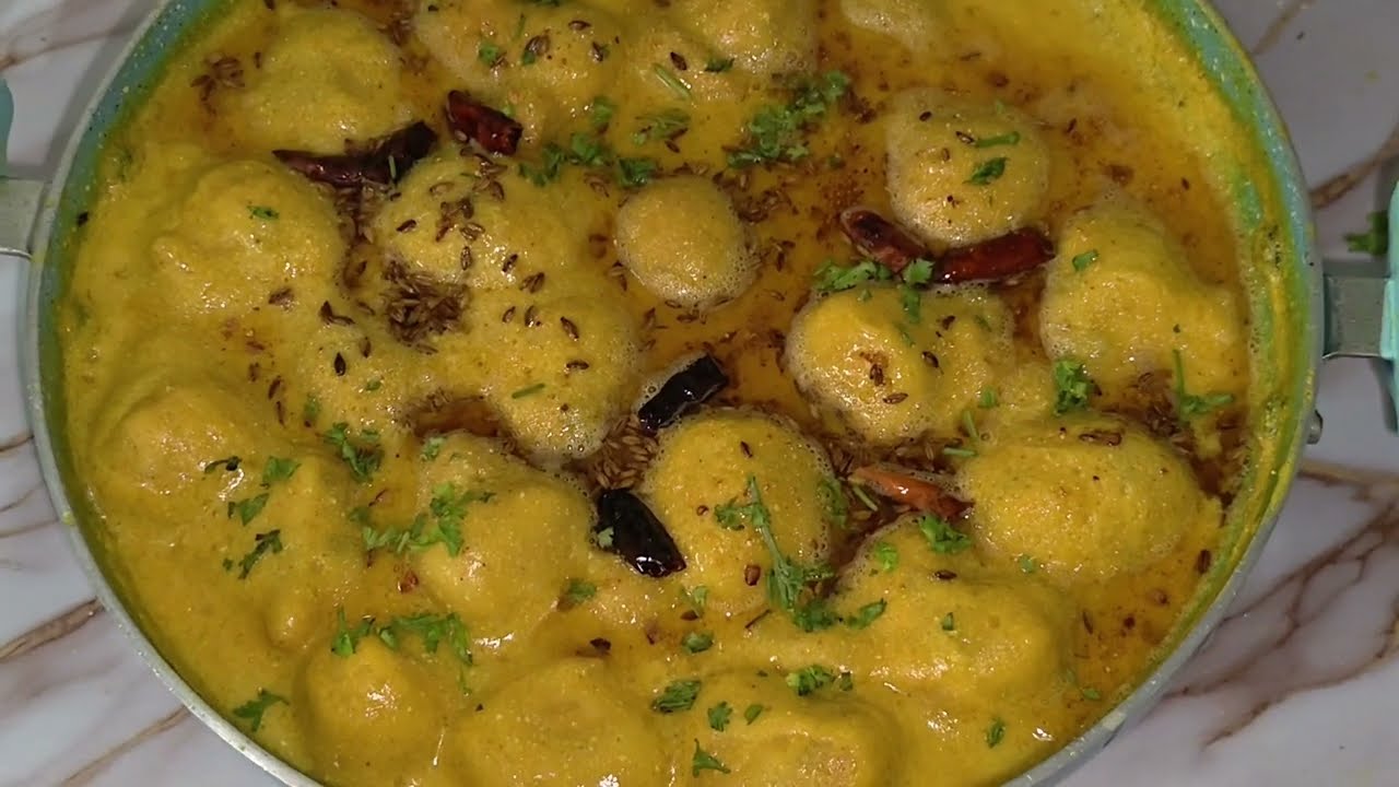 Man ke hathon wala Swad pakoda masala kadhi recipe/with tadka/easy pakoda kadhi recipe