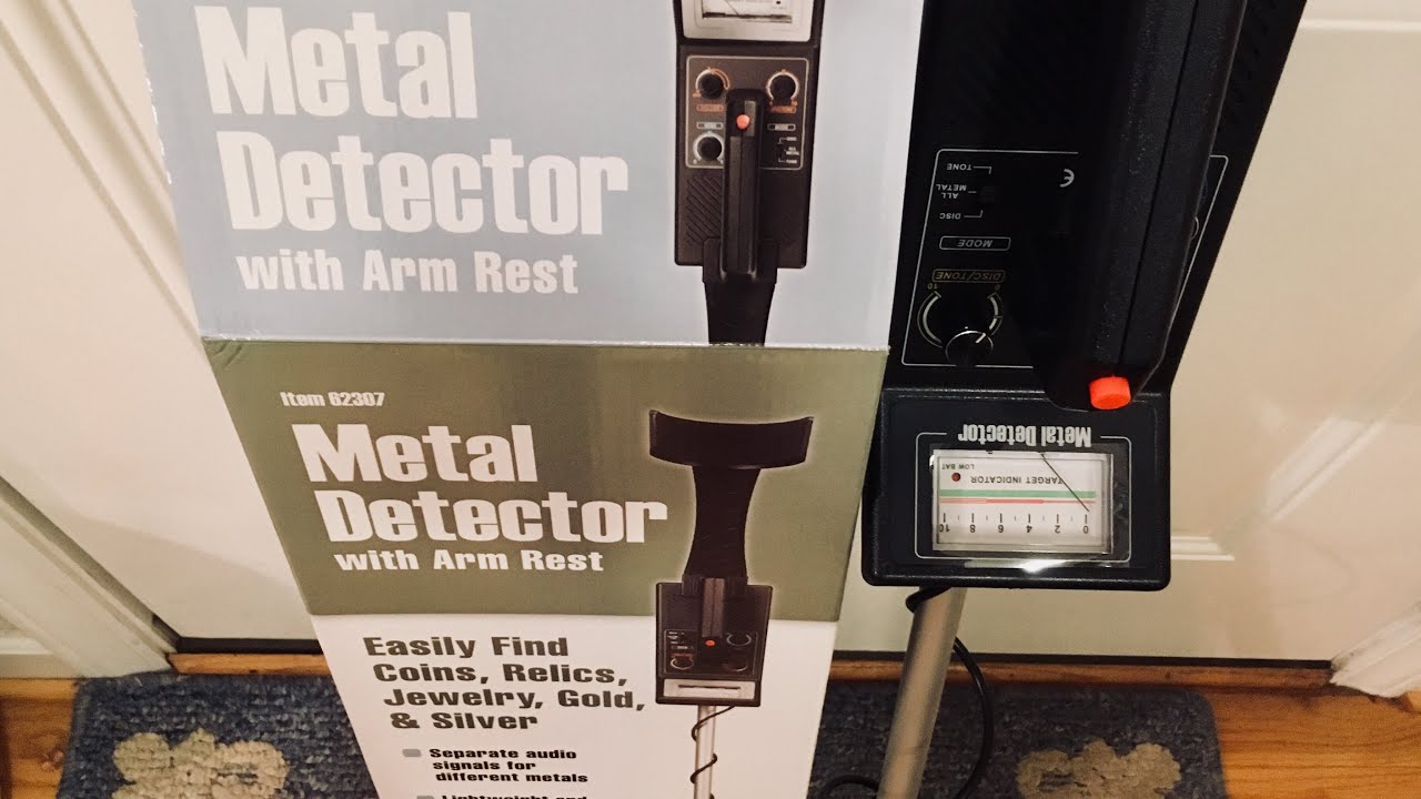 Harbor Freight Metal Detector Open Box and Review