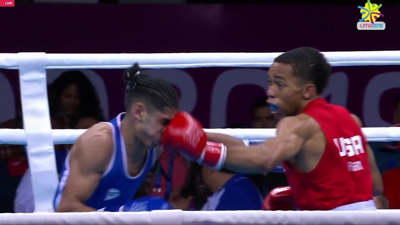 (56kg) RAGAN Duke (USA) vs FERNANDEZ GARCIA Lucas Alexander (URU) PanAmerican Games Lima 2019
