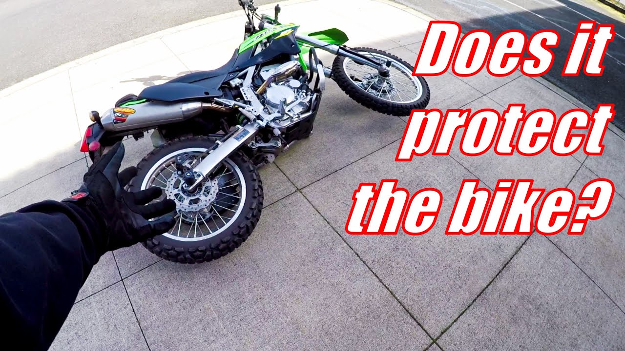 KLX351 Gets Protection! | T-Rex Racing Crash Kit