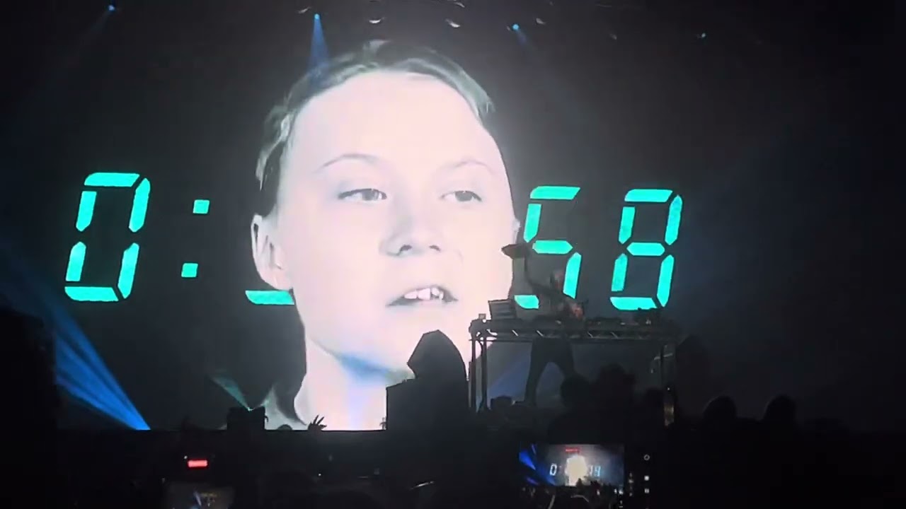 Fatboy Slim. Wonderwall / Right Here Right Now Greta Thunberg. Latitude Festival. 26 July 2025. 