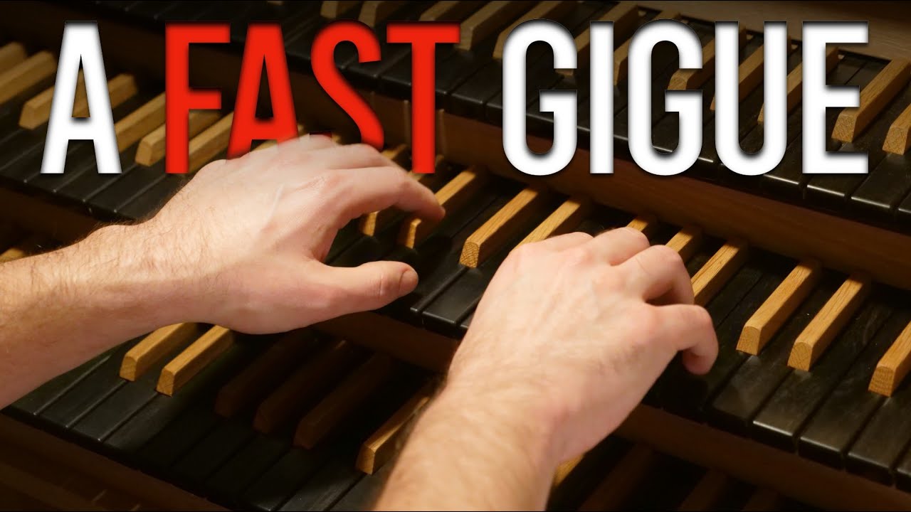 J.S.Bach - GIGUE FUGUE in G Major (BWV 577)