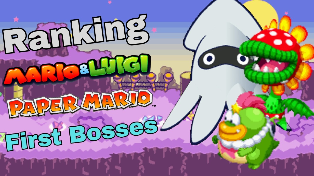 Ranking the First Bosses from the Mario RPGs