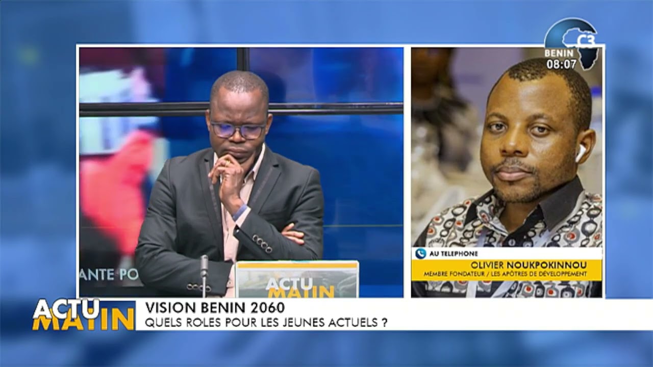 Actu matin. Olivier NOUKPOKINNOU sur la vision du mouvement Regard Benin