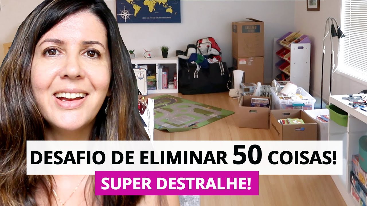 Fiz o desafio de eliminar 50 objetos da minha casa | Organização e destralhe • Lu Azevedo