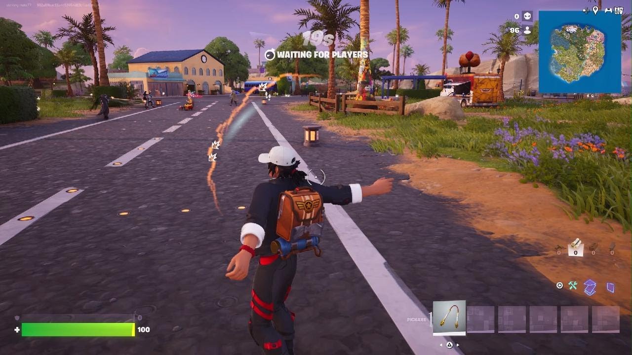 Just playing fortnite.