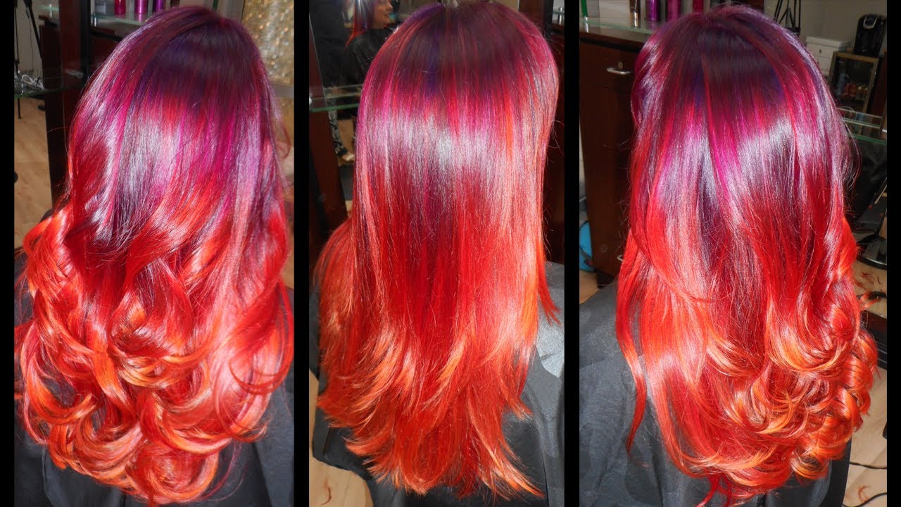 Sunset Hair Color