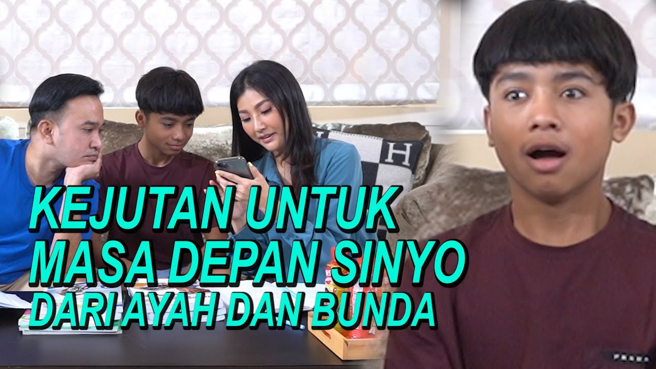 The Onsu Family - KEJUTAN untuk Masa Depan Sinyo dari Ayah Bunda