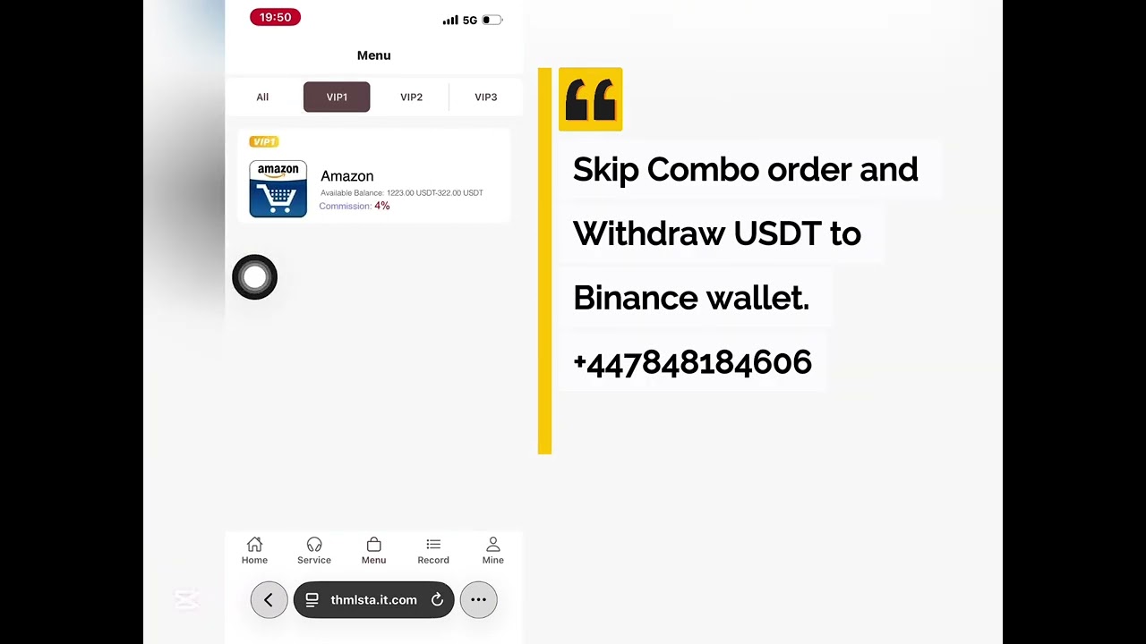 How to skip big combo order and withdraw from trade web , fribv.com dm +447848184606