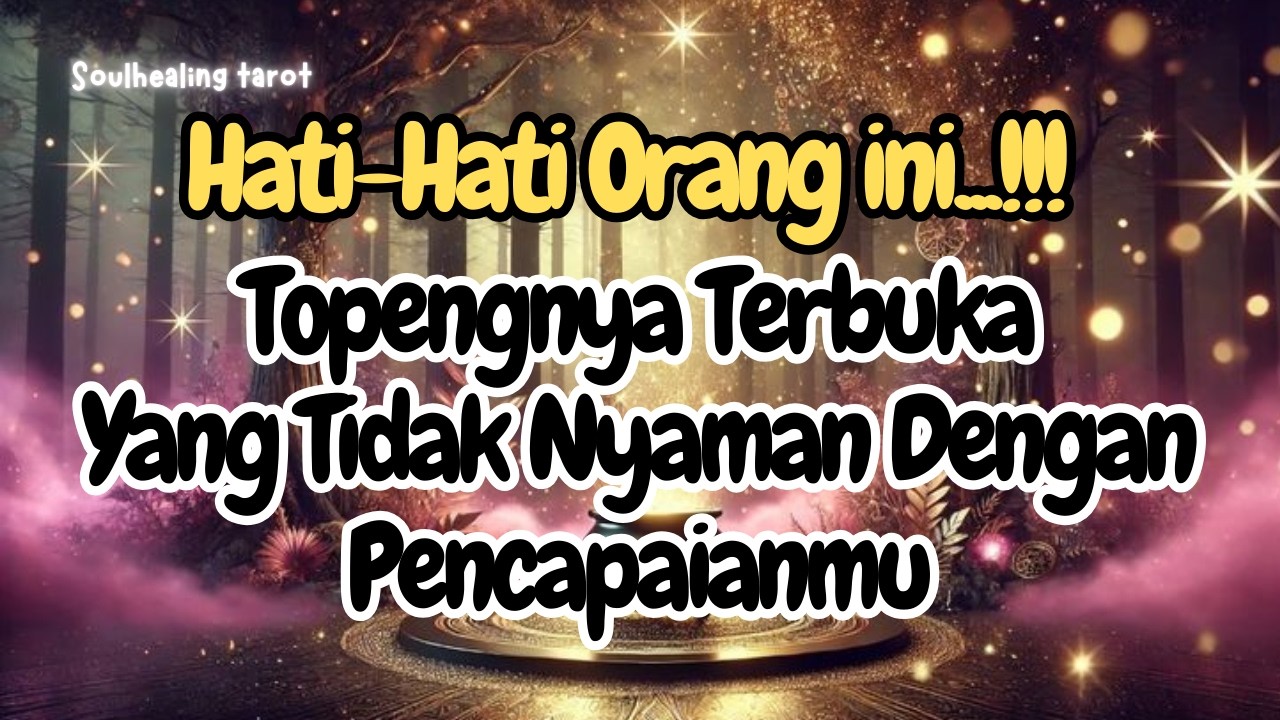 💌PERHATIAN‼️ BERHATI-HATI DENGAN ORANG INI⁉️
