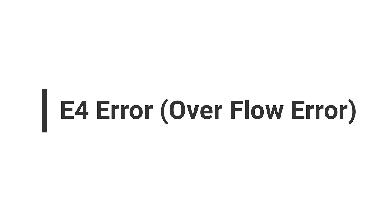 E4 Error in Voltas Beko Dishwasher DT8S
