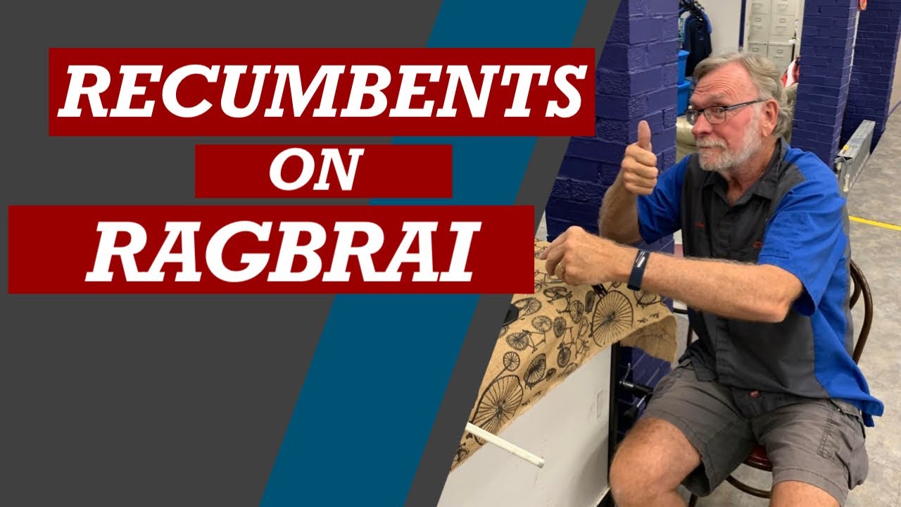 Years of Recumbent Bike Riding on RAGBRAI