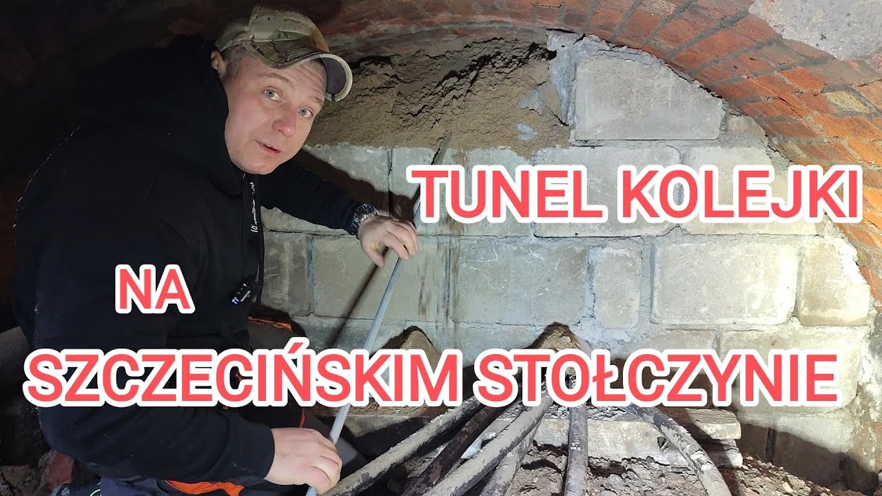 🇵🇱Badamy nowo odkryty tunel na szczecińskim Stołczynie