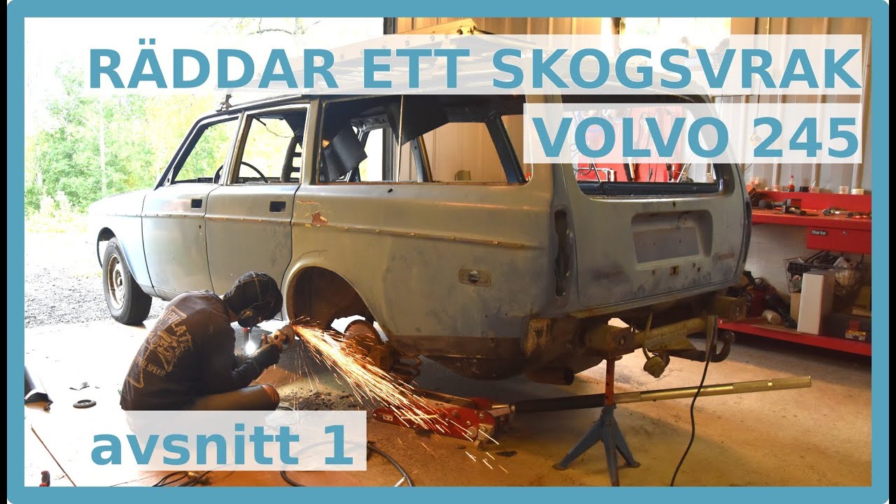 Volvo 245 | Från skogsvrak till firmabil | Avsnitt 1