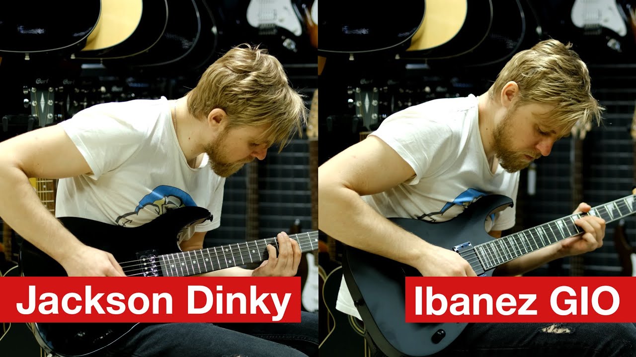 Jackson JS11 Dinky vs Ibanez GRG121DX Gio 🎸 Какая Гитара ЛУЧШЕ?