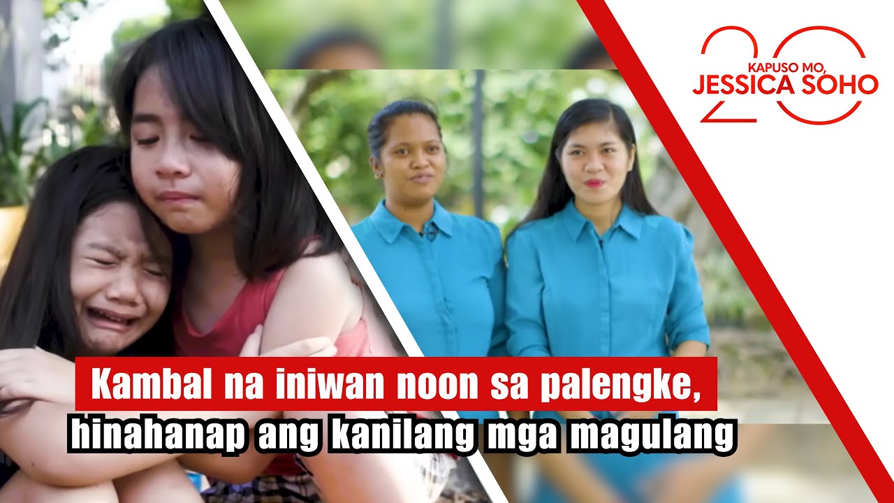 Kambal na iniwan noon sa palengke, hinahanap ang kanilang mga magulang | Kapuso Mo, Jessica Soho