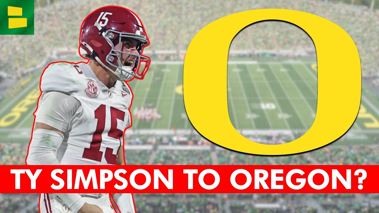 🚨BOMBSHELL REPORT On Ty Simpson Oregon Transfer Rumors | Oregon Football Rumors