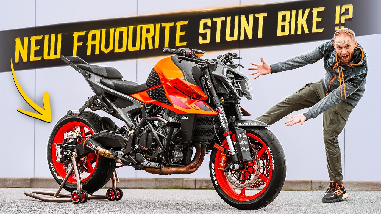 My most powerful KTM stunt bike build EVER! 2025 KTM 990 DUKE (Part 1 of 2) | RokON VLOG 168