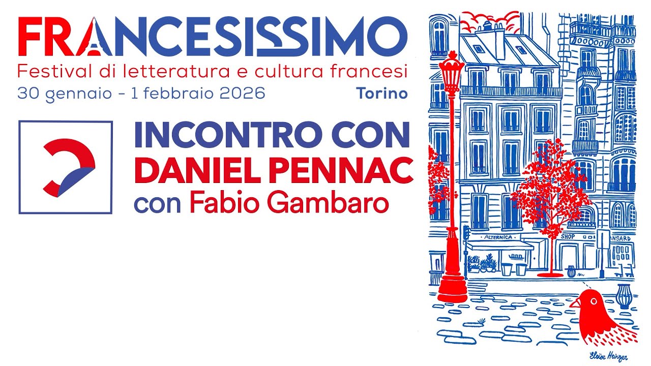 Incontro con Daniel Pennac | inaugurazione Francesissimo 2026