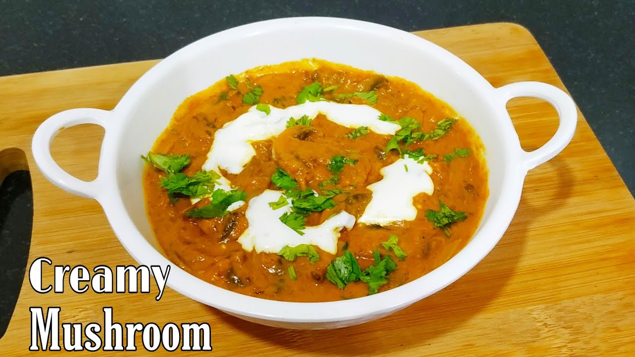 Creamy Mushroom Recipe | Delicious Mushroom Recipe | Creamy Masala Mushroom Recipe | Dipikaskitchen