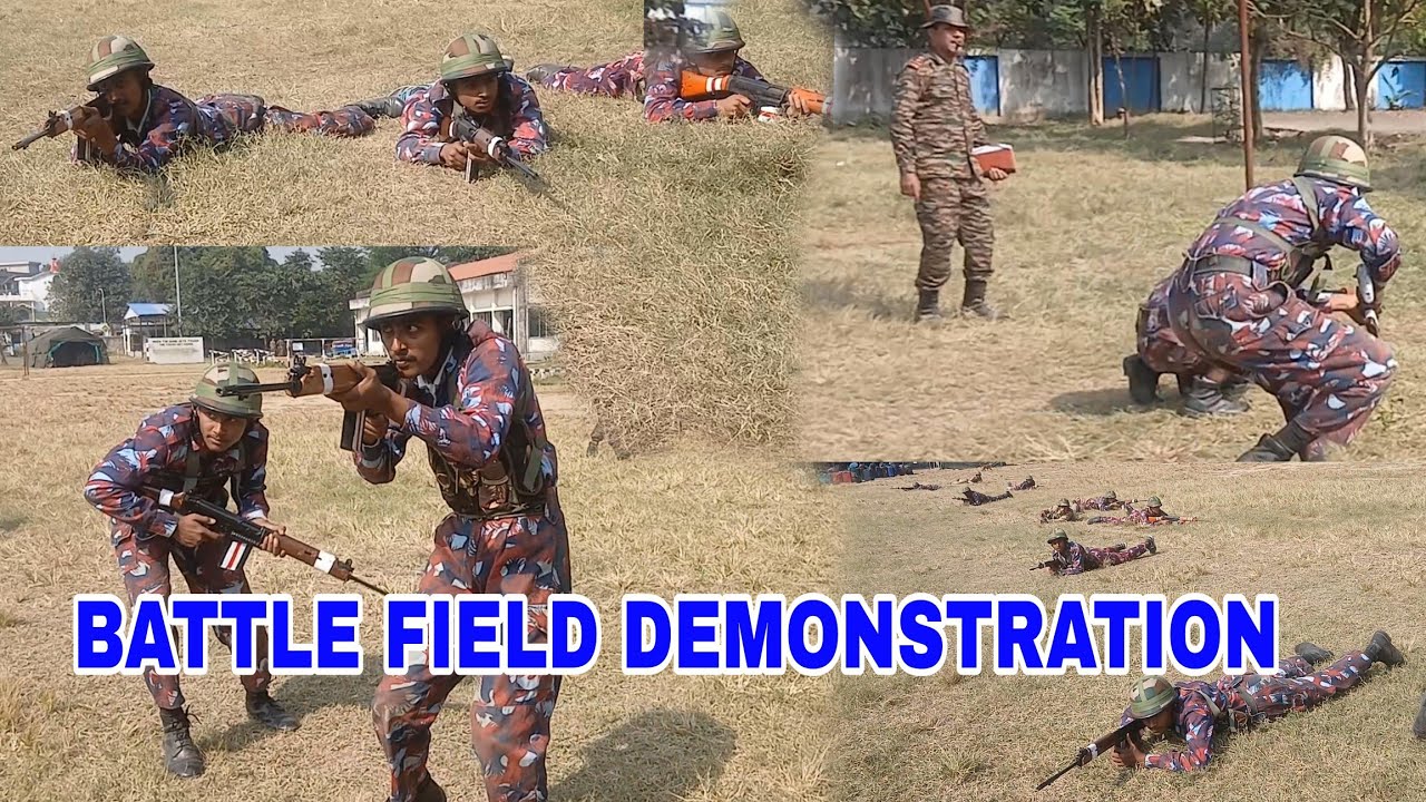 Battle field demonstration by NCC Cadets | NCC Training Activities | Field Craft, Battle Craft