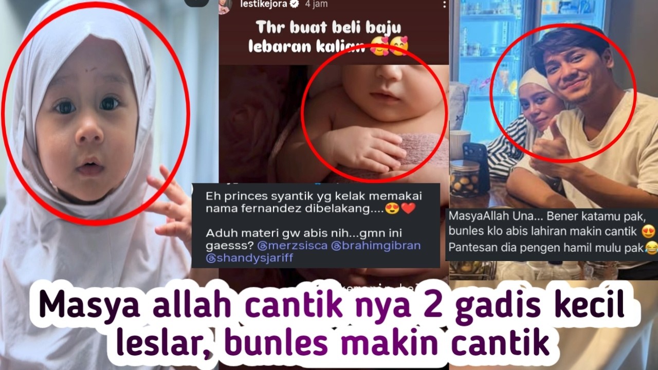 BUNLES MAKIN CANTIK ABIS LAHIRAN,, LESLAR KOMPAK SPILL 2 GADIS CANTIK SALFOK LESHIA GEMES
