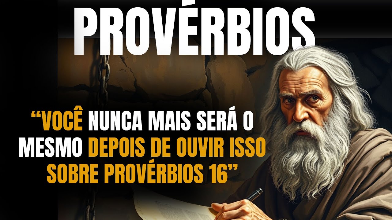 “Você Nunca Mais Será o Mesmo Depois de Ouvir Isso Sobre Provérbios 16” DESCUBRA AGORA