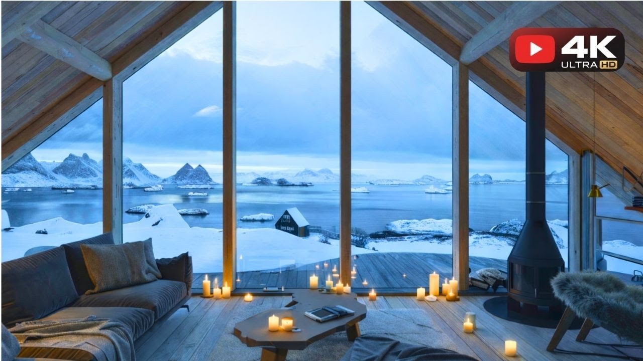 LIVE | Isolated in Greenland: Emotional Nordic Piano & Ocean View ❄️ Deep Focus & Sleep