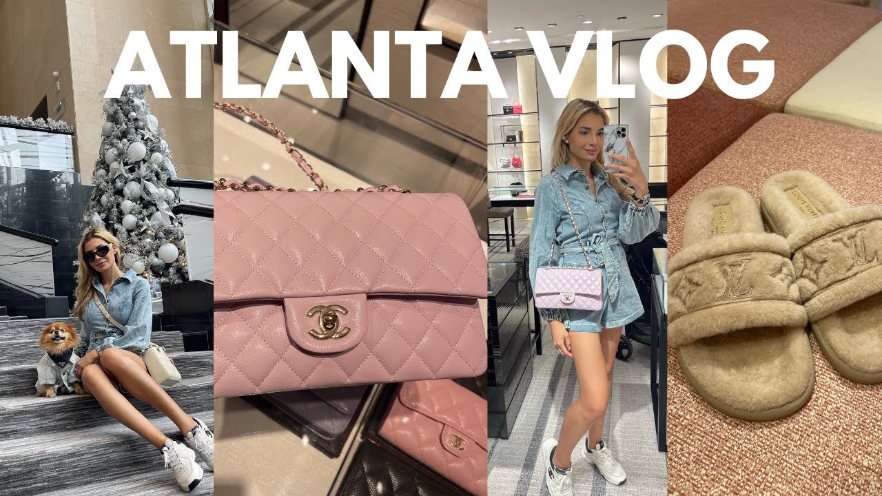 FALL IN ATLANTA SOLO LUXURY SHOPPING VLOG✨ | HERMÉS, CHANEL, NEIMAN MARCUS, DIOR, LV  ✨💰😍👑💰💸😍💳🛍