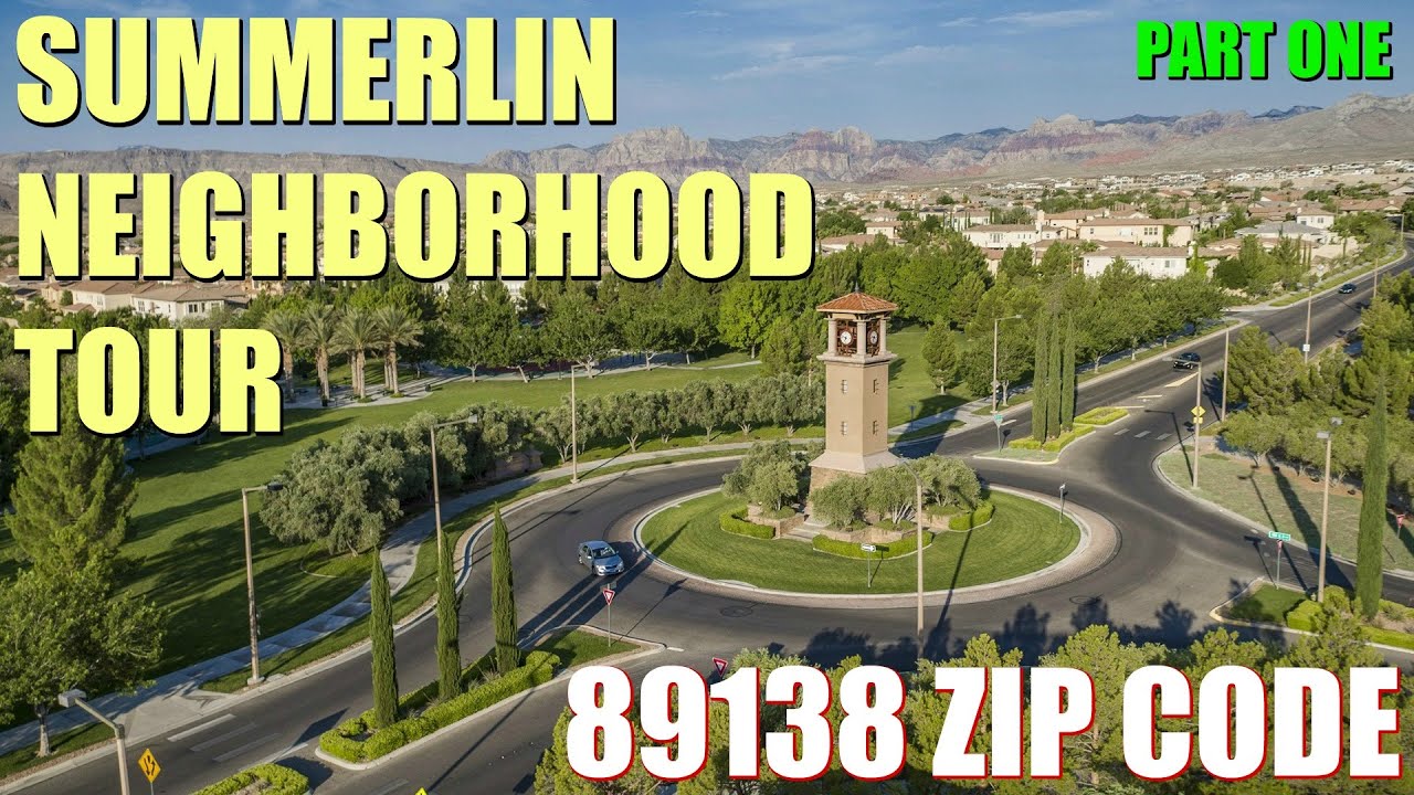 Summerlin Neighborhood Tour (PART 1) - 89138 Las Vegas Real Estate