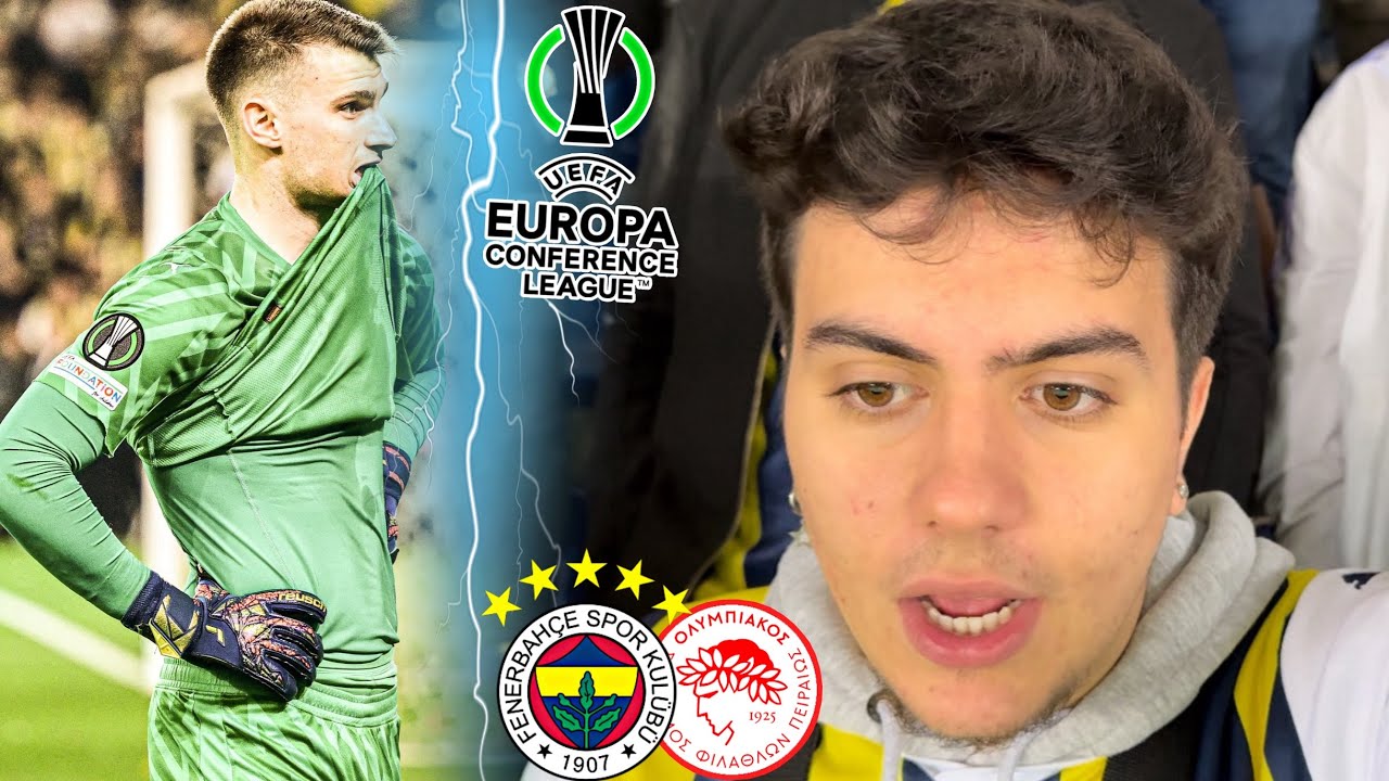 OLMADI MAALESEF☹️ | Fenerbahçe 1 - 0 Olympiakos🔜PENALTILAR | Stadyum Vlogu 4K
