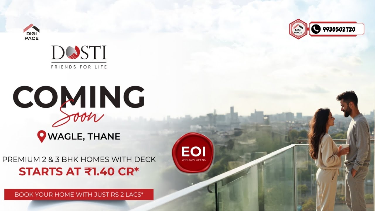 Dosti Realty Limited&rsquo;s newest launch in Waghle Estate, Thane West