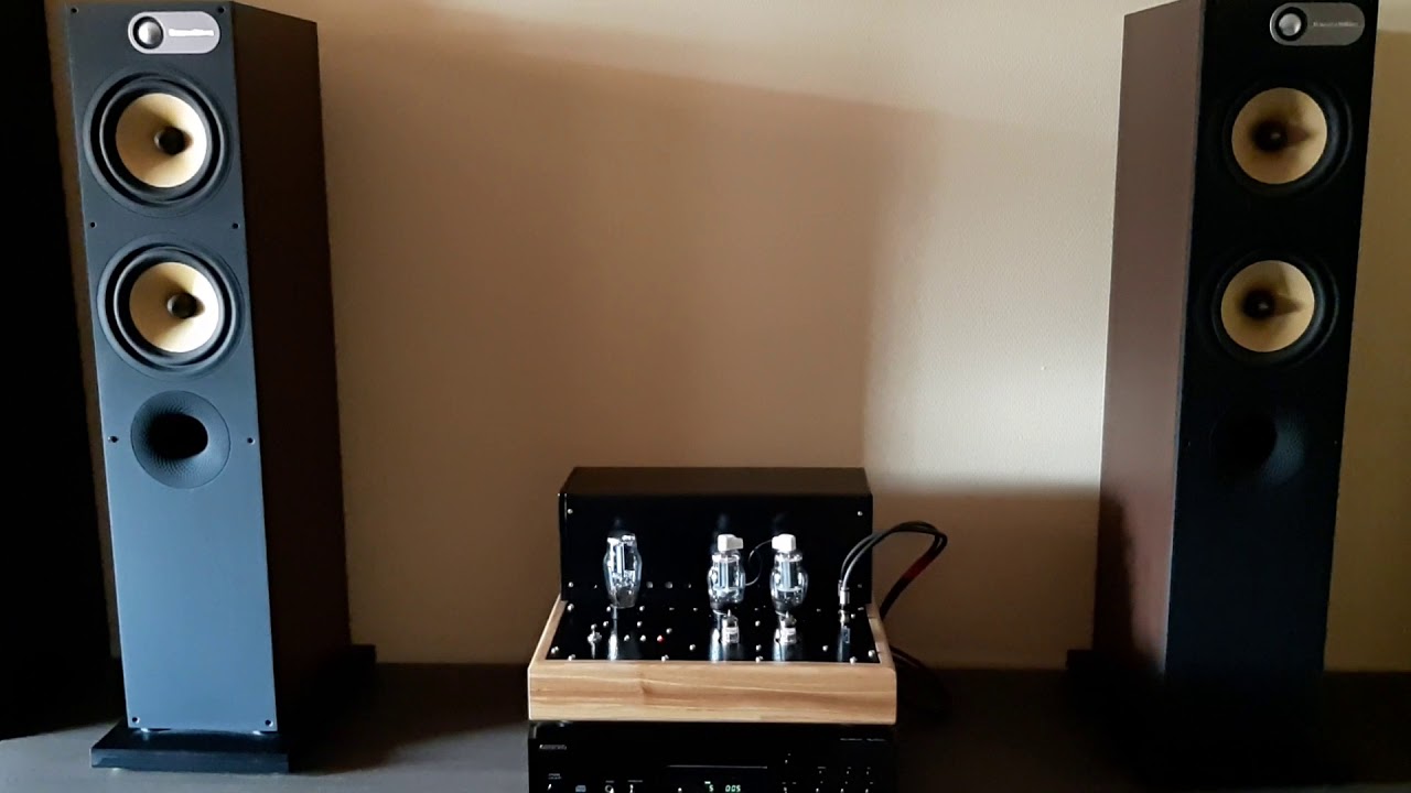 Handmade 6n2p + g807 SE Tube Power Amplifier 2x3W