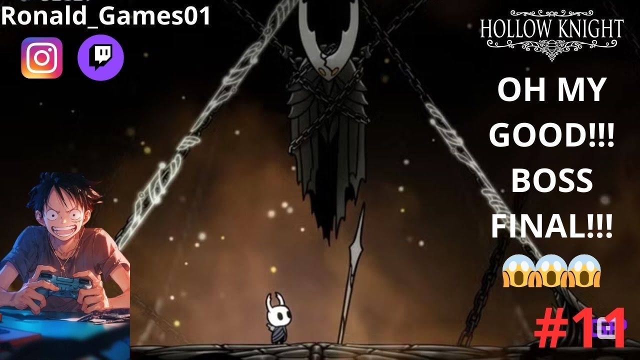 🔥HOLLOW KNIGHT🔥AO VIVO:EP FINAL?ZEREI?VEM VER!!!
