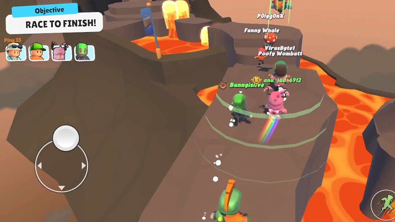 Stumble guys gameplay