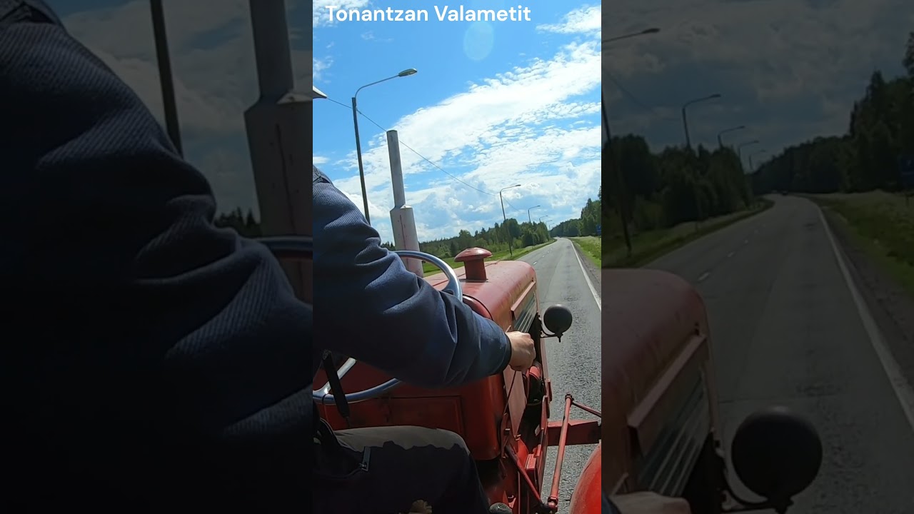 Maantieajoa Valmet 361D