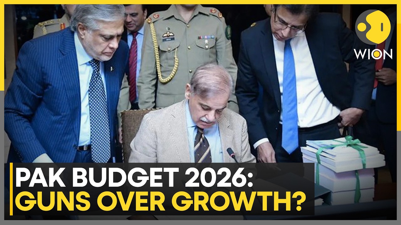 Pakistan Budget 2026: Debt, Defence Dominate Pakistan's Budget Priorities | WION News