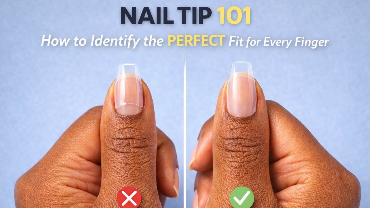 NAIL TIP 101: How to Identify the PERFECT Fit for Every Finger 