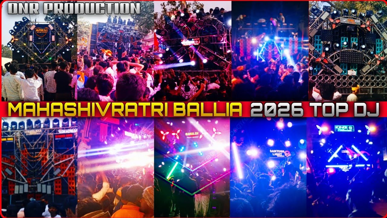 Mahashivratri BalliA 2026 || ToP 10 DJs || DNR ProductioN BalliA 