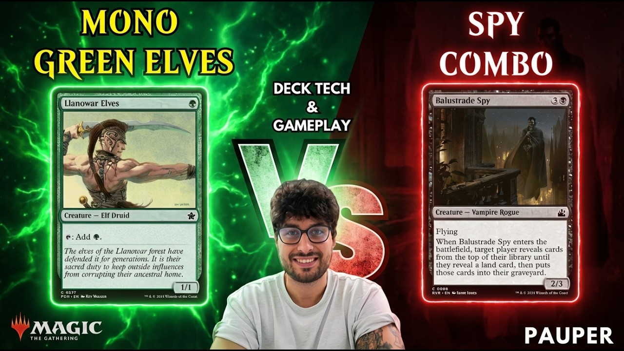 MONO GREEN ELFI vs SPIA COMBO in PAUPER - FEBBRAIO 2026 [DECK TECH & GAMEPLAY] [MTG PAUPER]