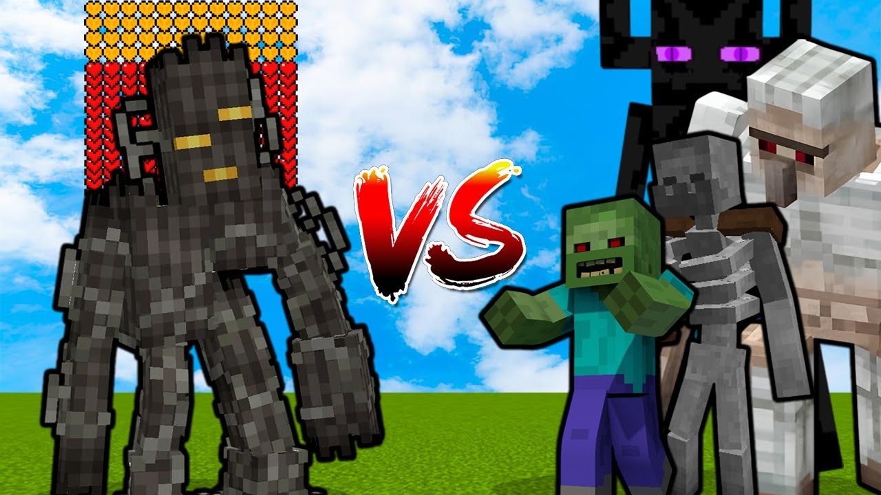 Mega Creaking Titan VS All Titan mobs in Minecraft - EPIC MOB BATTLE