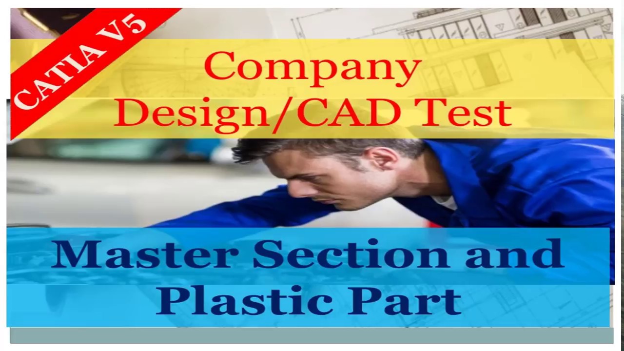 Master section in Plastic Part Design | Company’s CAD Test-2 | Automotive Design Training | ISOPARA
