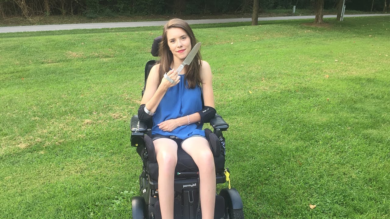 Quadriplegic Adapted Cooking! Quadtools Kitchen Knife
