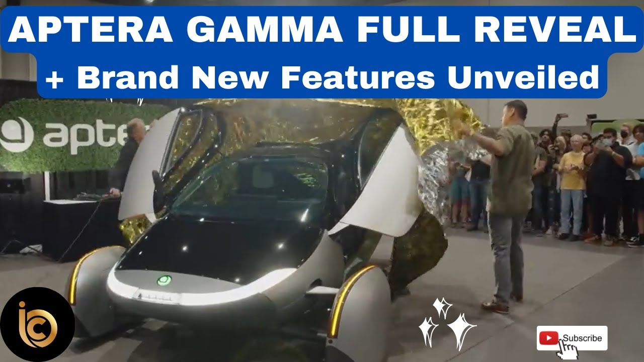 Aptera Gamma Full Reveal + New Features Unlocked + REVIEW